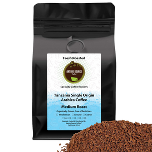 Tanzania Single Origin Coffee | Organic | Medium Roast | Fresh Roasted